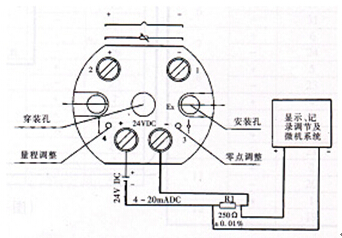 冷藏冷冻柜与智能温度变送器怎么接线的